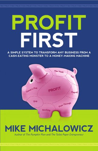 Cover of the book 'Profit First' by Mike Michalowicz