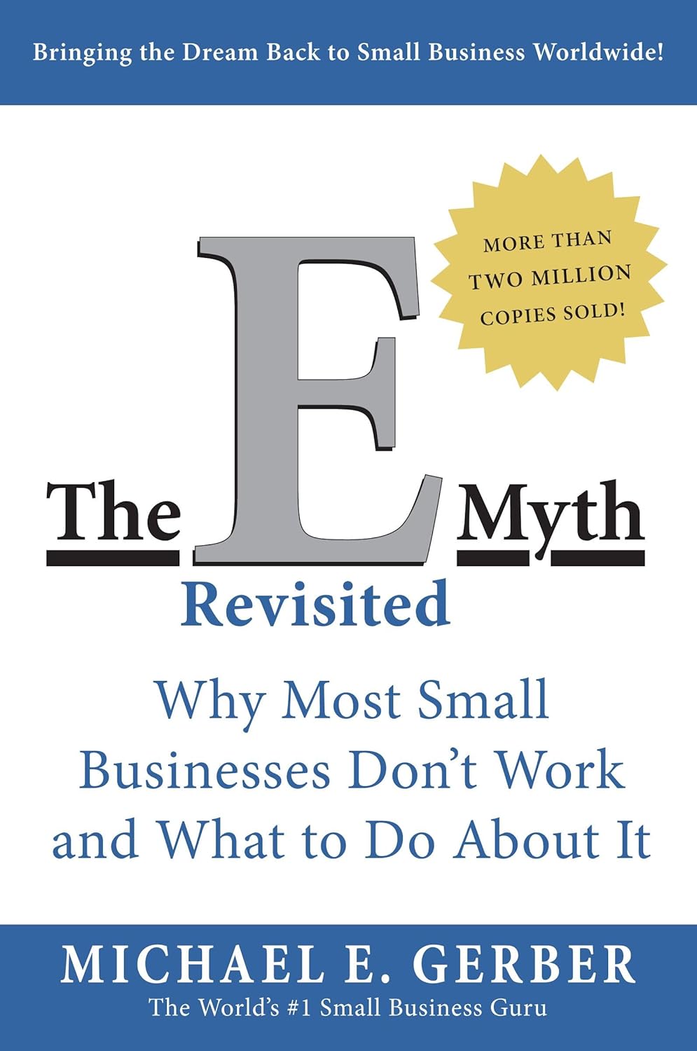 Cover of the book 'The E-Myth Revisited' by Michael E. Gerber